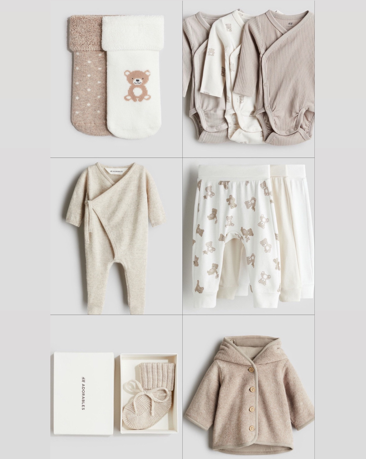 Neutral baby boy clothing from H&M 🧸🤍

#LTKuk #LTKeurope #LTKbaby