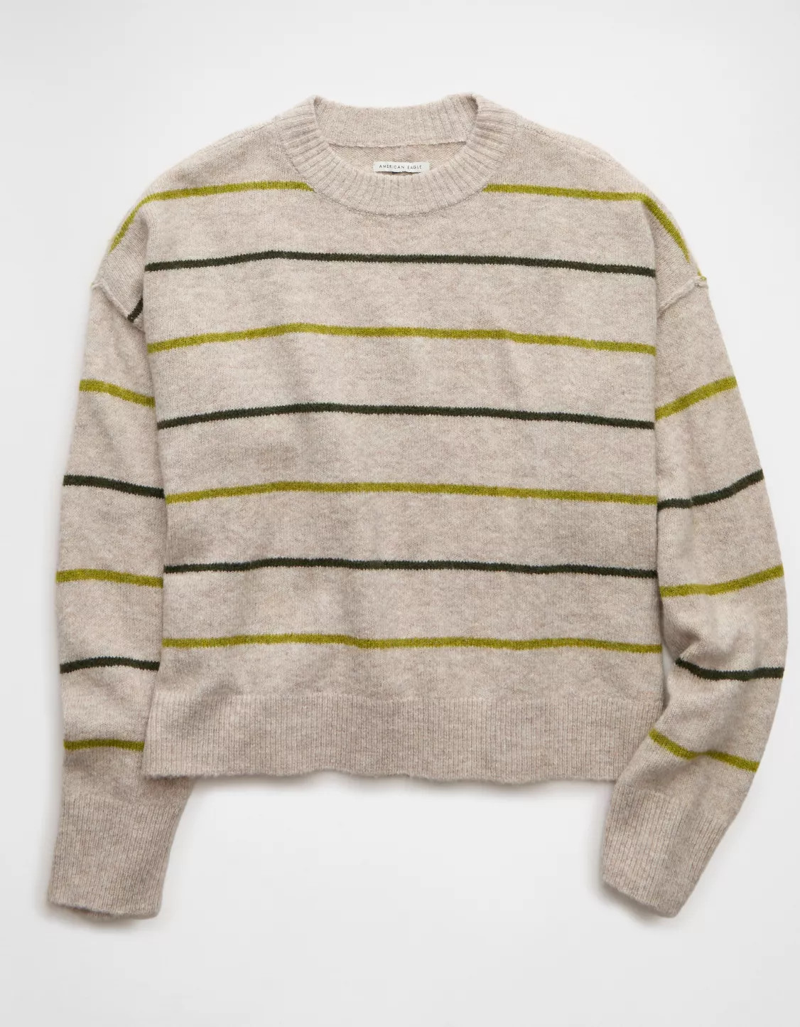 AE Whoa So Soft Classic Crew Neck Sweater | American Eagle Outfitters (US & CA)