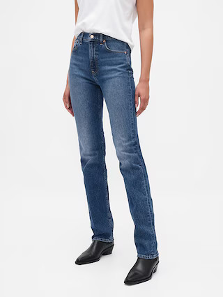 High Rise ’90s Slim Straight Jeans | Gap (US)