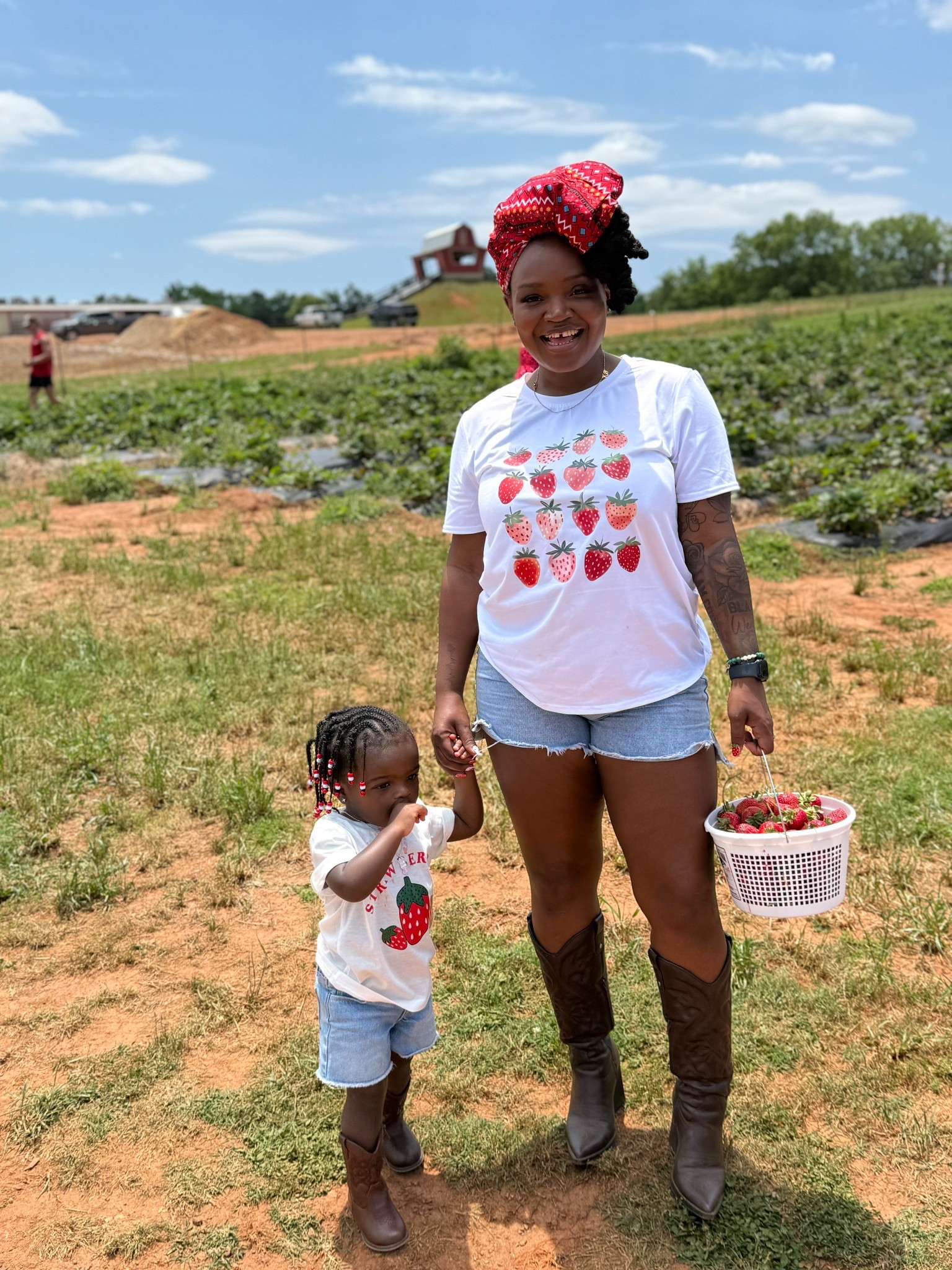 It’s strawberry season and we were so cute in our strawberry shirts for strawberry picking 

#LTKKids #LTKSeasonal #LTKFamily