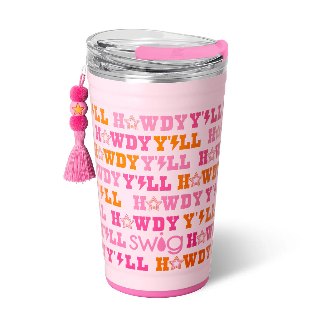 Howdy Y'all Party Cup 24oz | Swig Life