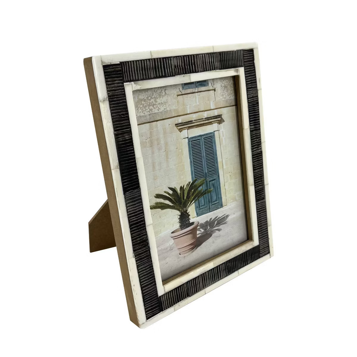 5" x 7" Scratched Bone Photo Frame Light Brown - Threshold™ | Target