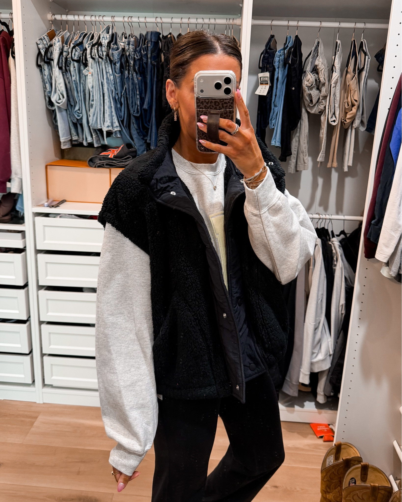 Vest-small
Sweatshirt-@shopbyhisgrace XL
Pants-small long
Sneakers-size down 1/2

#LTKootd #LTKTall #LTKSaleAlert