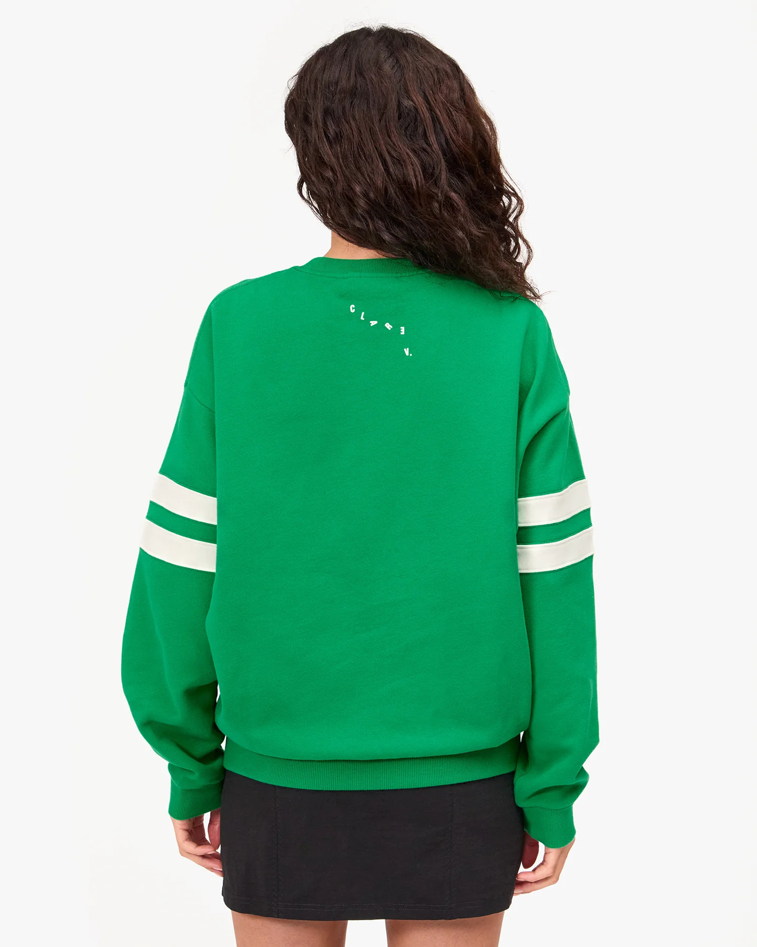 Oversized Varsity Sweatshirt | Clare V.