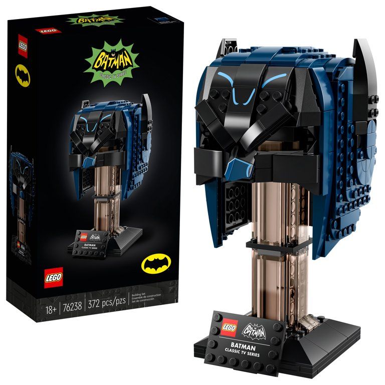LEGO DC Batman Classic TV Series Batman Cowl 76238 Building Toy for Adult Model Makers (372 Piece... | Walmart (US)