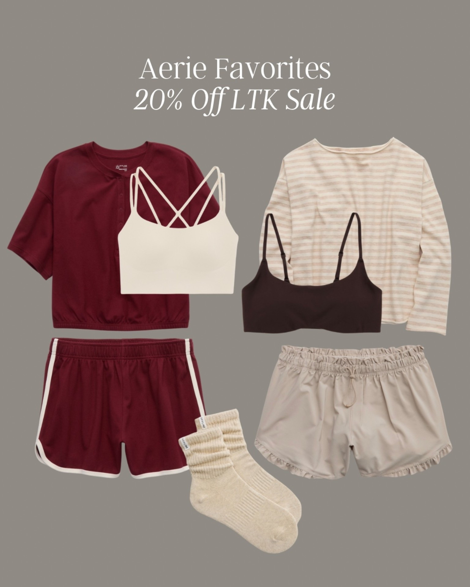 Recent order from Aerie, 20% off favorites 

#LTKxAerie #LTKHome
