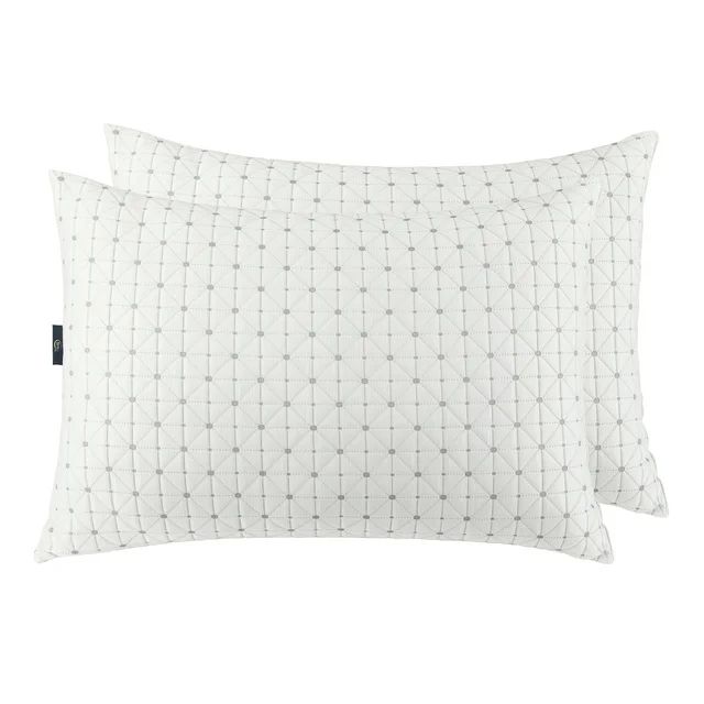 Sertapedic Charcool Bed Pillow, Standard/Queen, 2 Pack | Walmart (US)