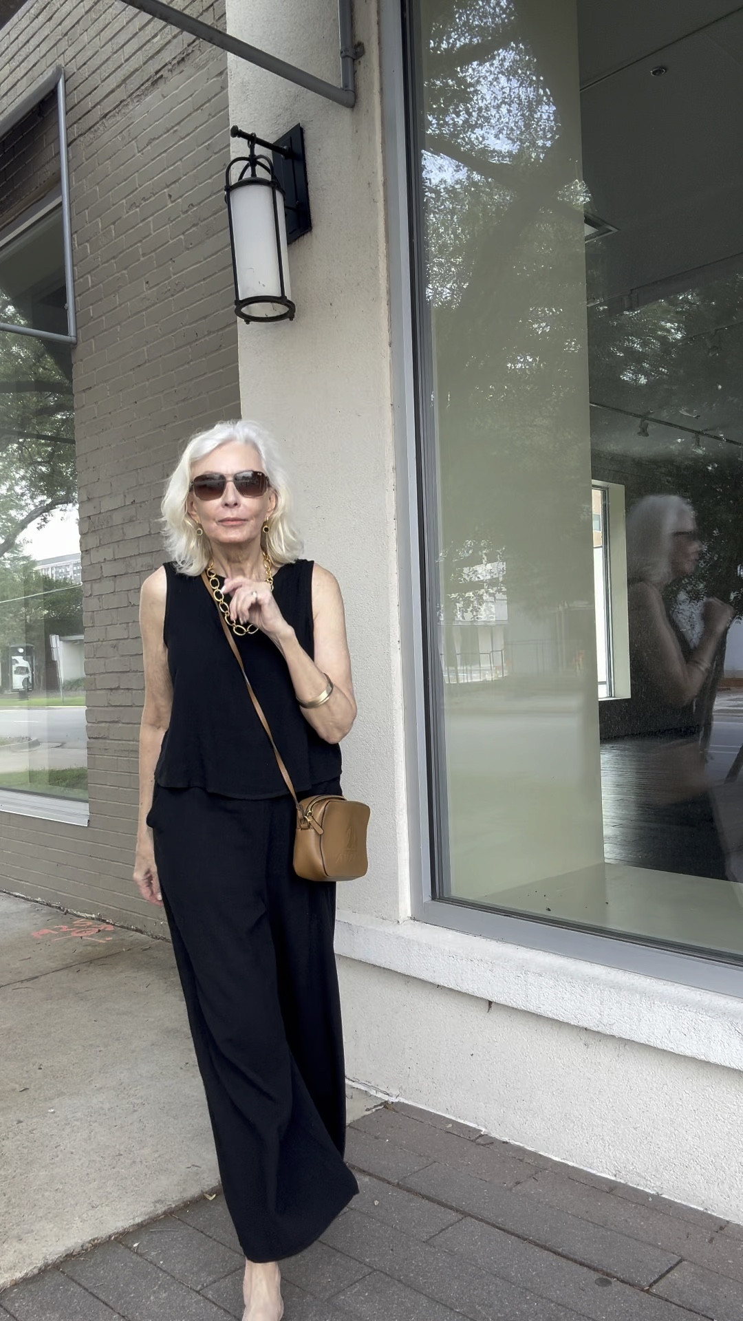 Summer linens have come so far.   We used to be called expensive wrinkles😂 
Now, with new blends they have become ever so much more wearable and definitely more cost-effective. Here is one of my favorites. I’ve worn it all spring and summer I especially love the detail of the buttons down the back. 
Pair the top with jeans a skirt on the bias.  A white  T with a denim jacket is perfect to travel .  You have so many options, I’m a size small

#LTKVideo #LTKItBag #LTKFindsUnder50