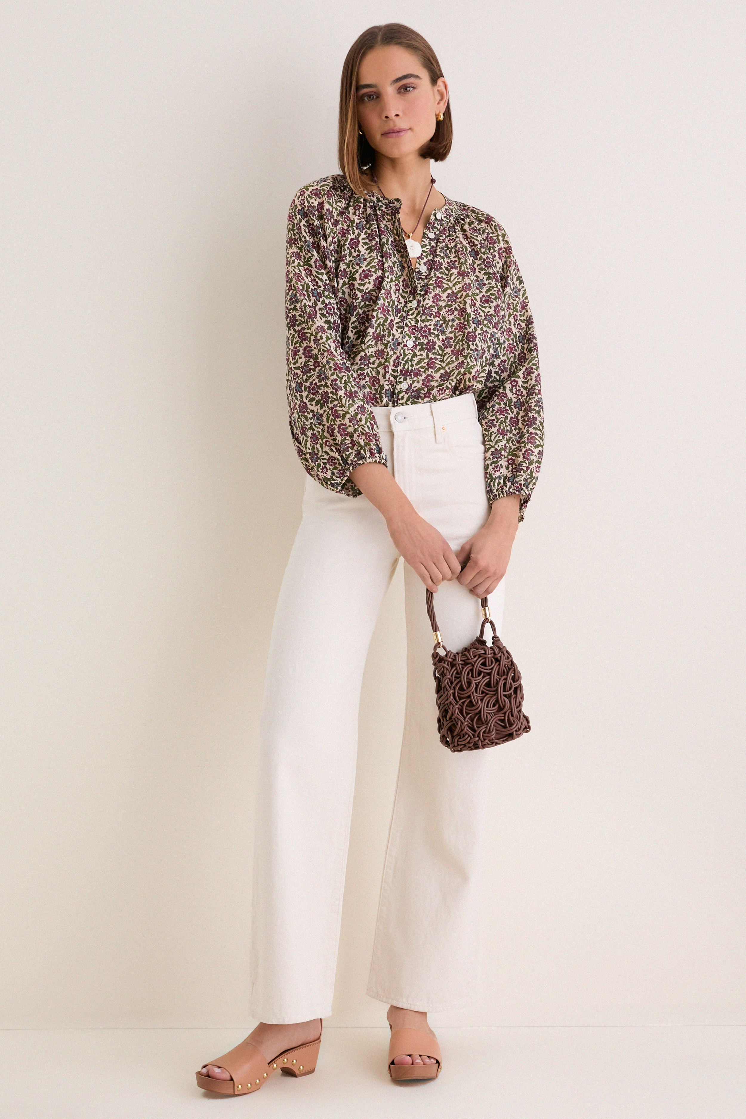 Calico Garden Sawyer Blouse | Tuckernuck (US)