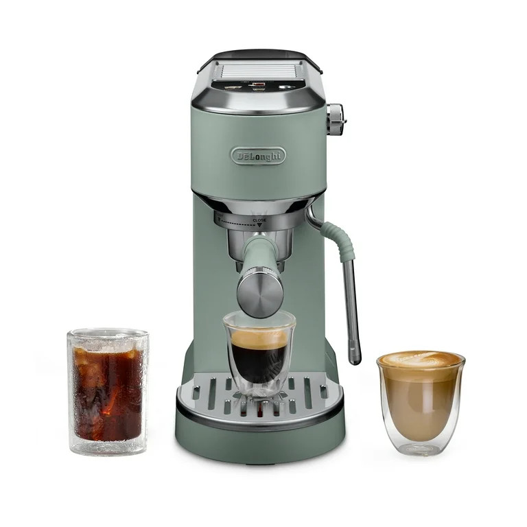 De’Longhi Dedica Duo Espresso Machine, Compact Size with Built in Frother for Latte Art, Brew E... | Walmart (US)