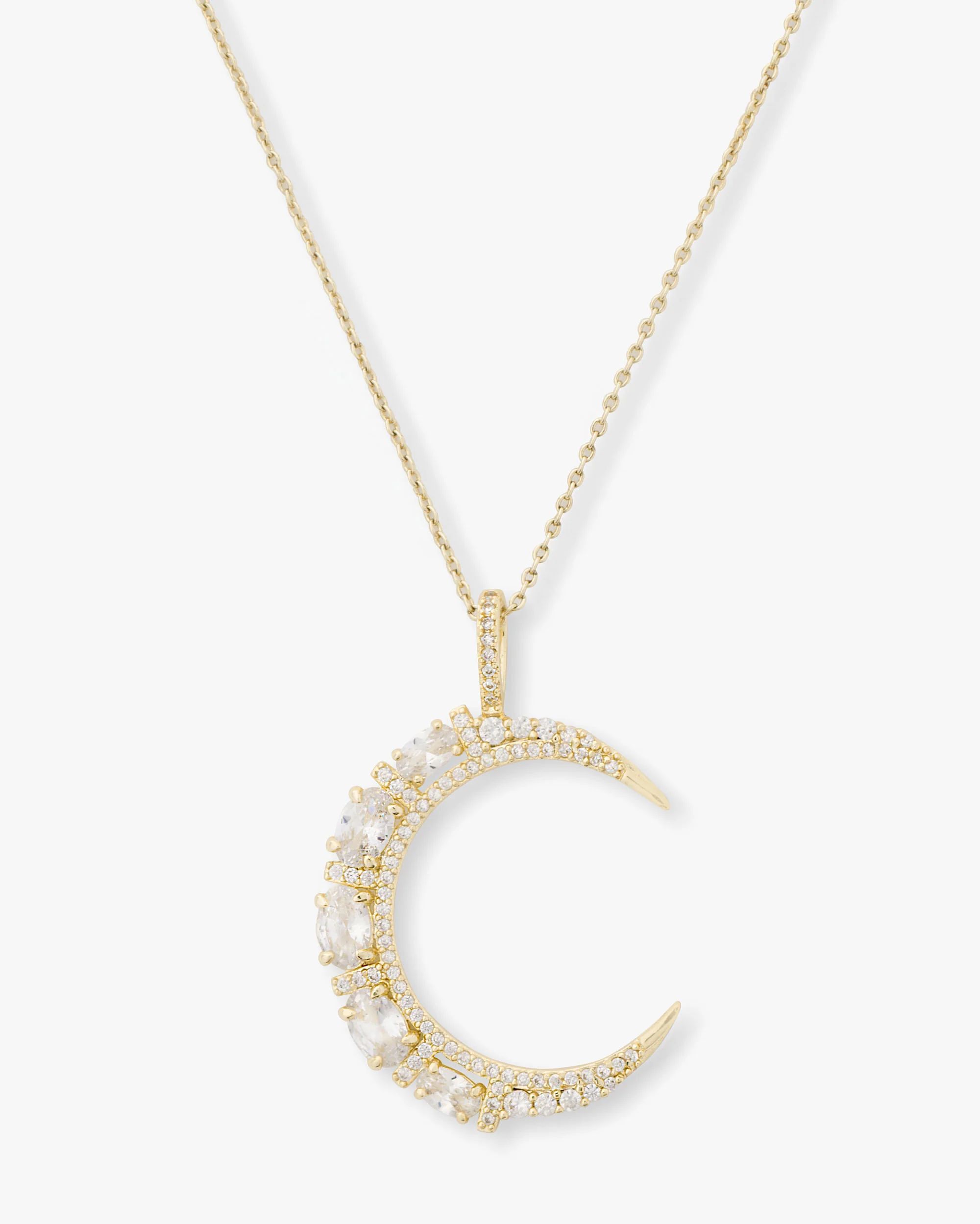She's an Icon Moon Necklace | Melinda Maria