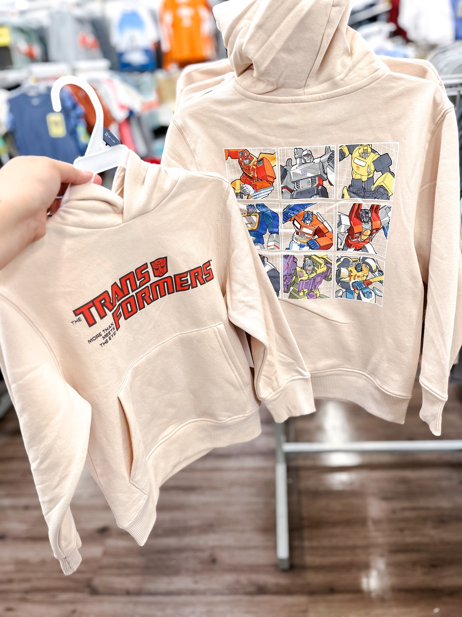 Transformers hoodie clearance