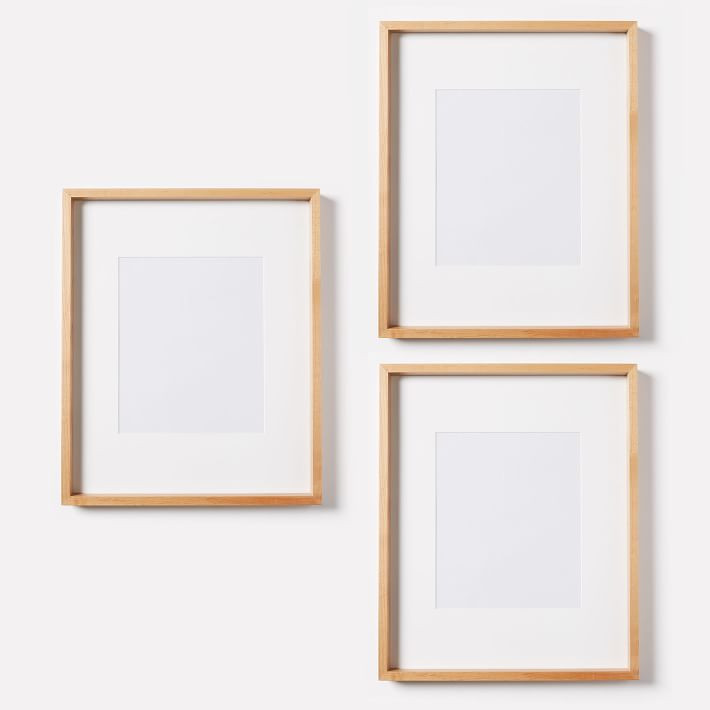 Metal Gallery Frames - Set of 3 | West Elm (US)