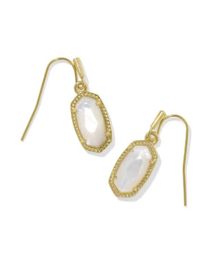 Lee Gold Drop Earrings in Black | Kendra Scott | Kendra Scott