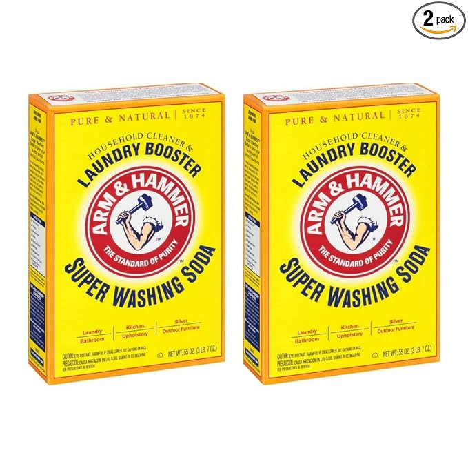 Arm & Hammer, Arm & Hammer - Detergente potenciador de soda súper lavado - 55 onzas (paquete de ... | Amazon (US)
