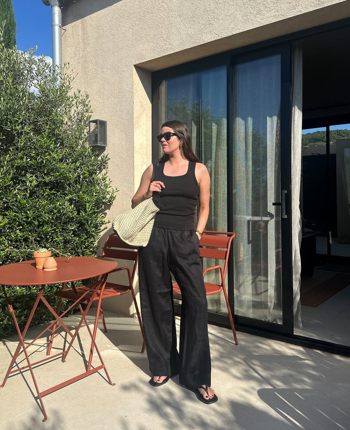 Monochrome linen look perfect for the girls that love wearing black on holiday. Light and chic, easy to pack in your suitcase for your summer getaway. You can find more style content over on my Substack ’The Wardrobe Edit’

#LTKstyletip #LTKsummer #LTKeurope