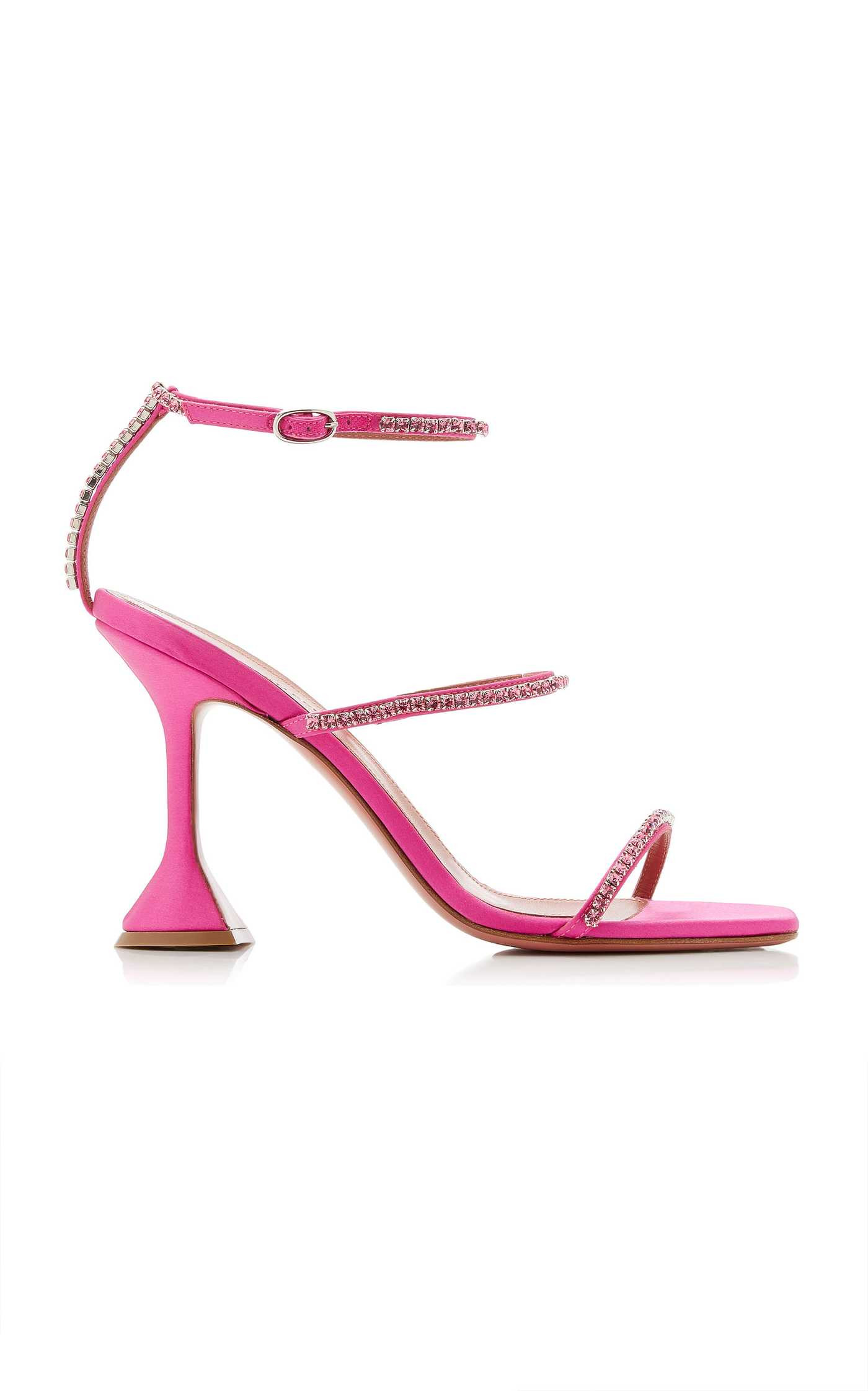 Gilda Crystal-Embellished Satin Sandals | Moda Operandi (Global)