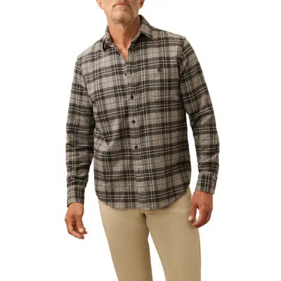 Plaid Super Brushed Stretch Flannel Button-Up Shirt | Nordstrom