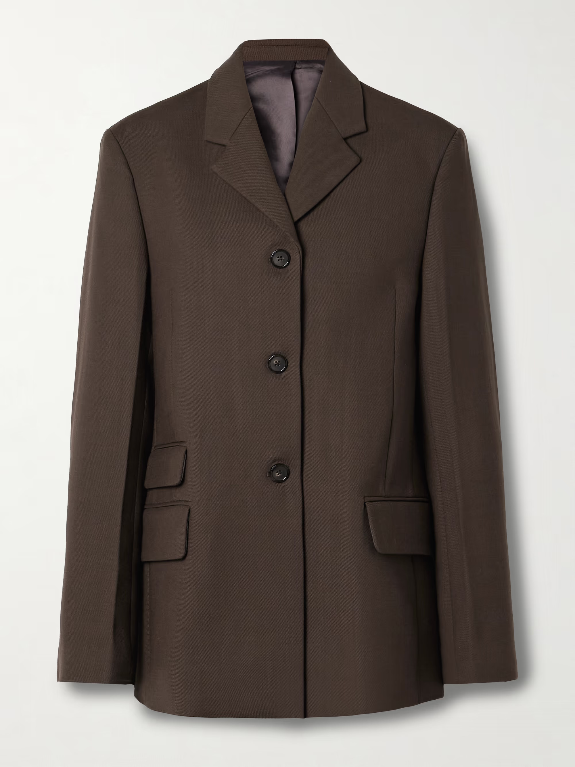 Recycled-twill blazer | NET-A-PORTER (UK & EU)