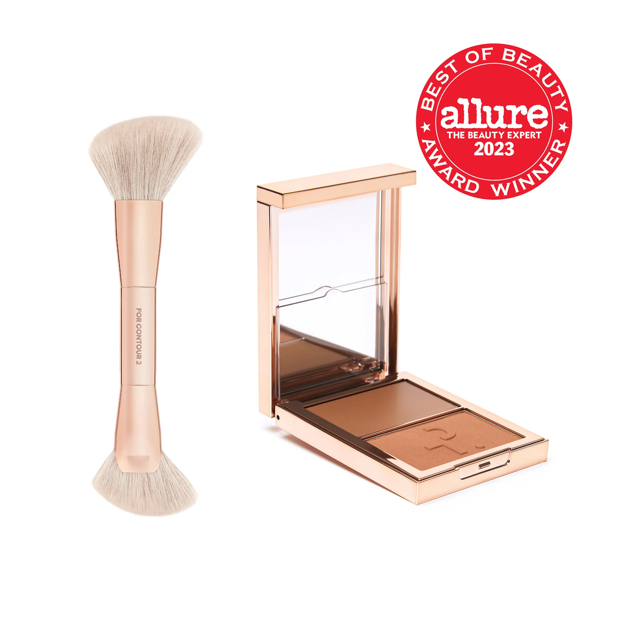 Major Sculpt Contour Duo & Dual-Ended Brush Set | Patrick Ta Beauty