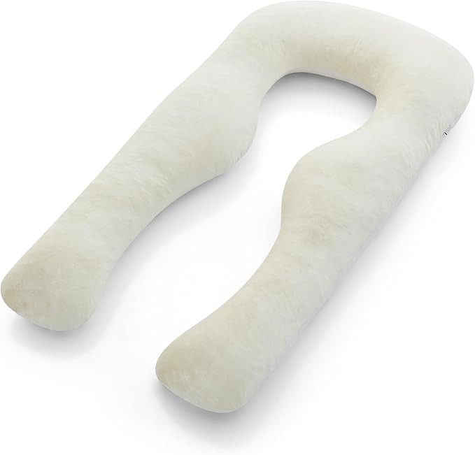 YANA 360° Body Pillow | Luxury U Shaped Pregnancy Pillow - Organic Bamboo Cotton - Shredded Cool... | Amazon (US)