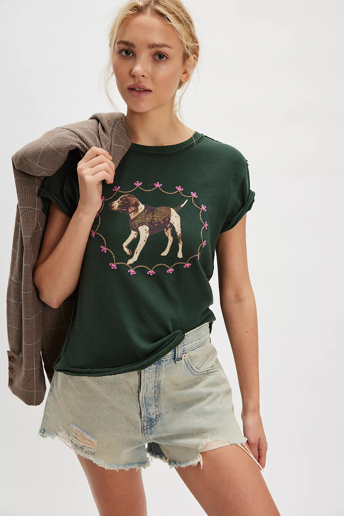 We The Free Fur Friend Tee | Free People (Global - UK&FR Excluded)