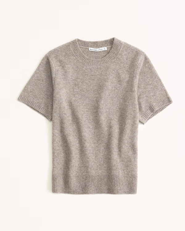Fuzzy Crew Sweater Tee | Abercrombie & Fitch (US)