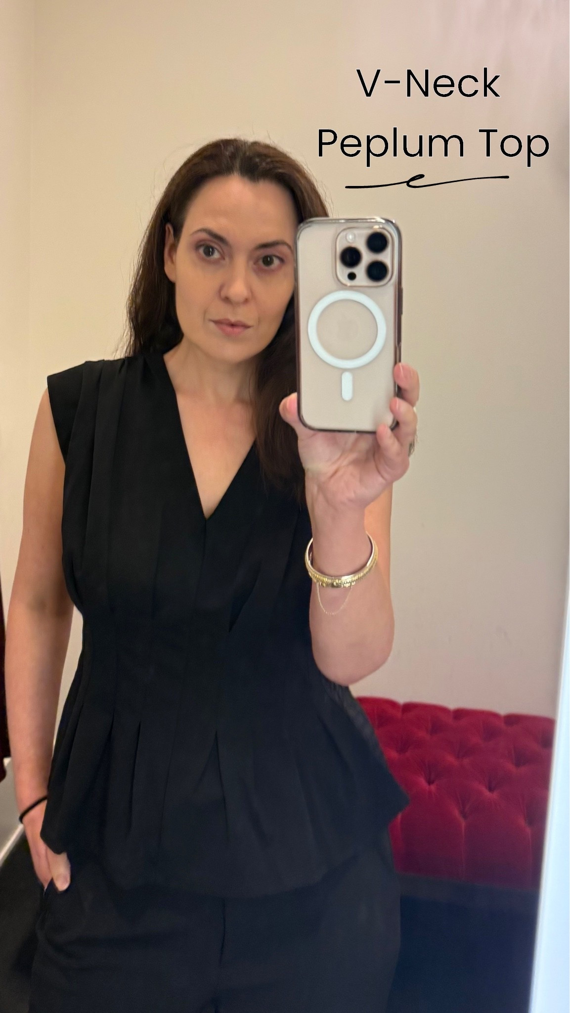 Fall tops - V-neck ponte peplum top in black. I’m wearing the small here but need the XS. You may want to size down. The top is made really well and super versatile.

#LTKSaleAlert #LTKOver40 #LTKootd