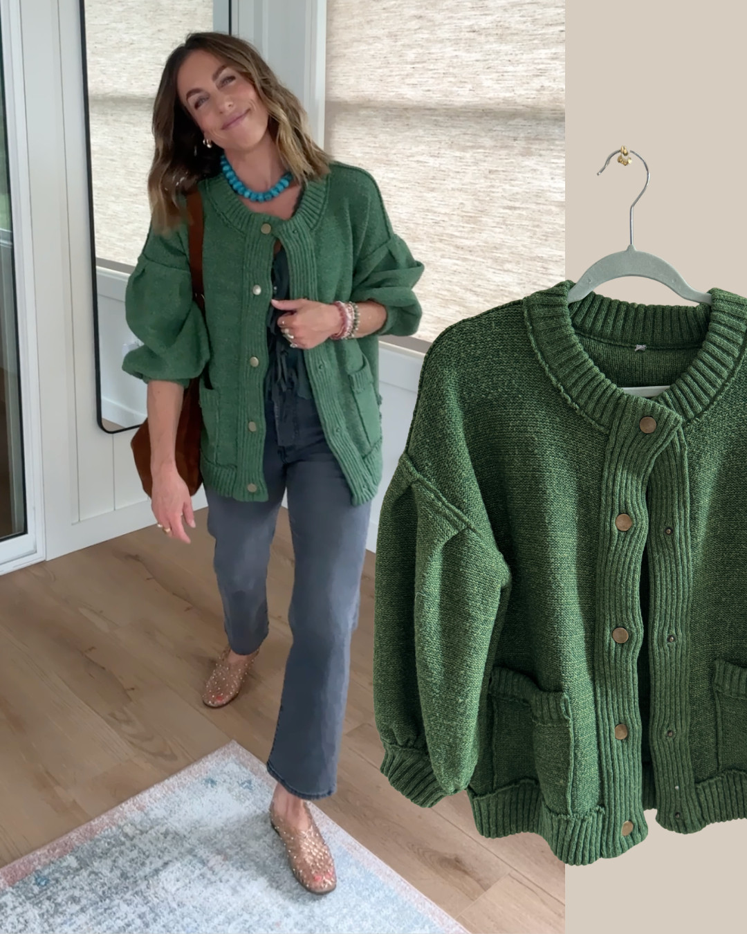 my favorite recent amazon find, this chunky knit sweater! 

 #LTKootd #LTKSeasonal #LTKOver40