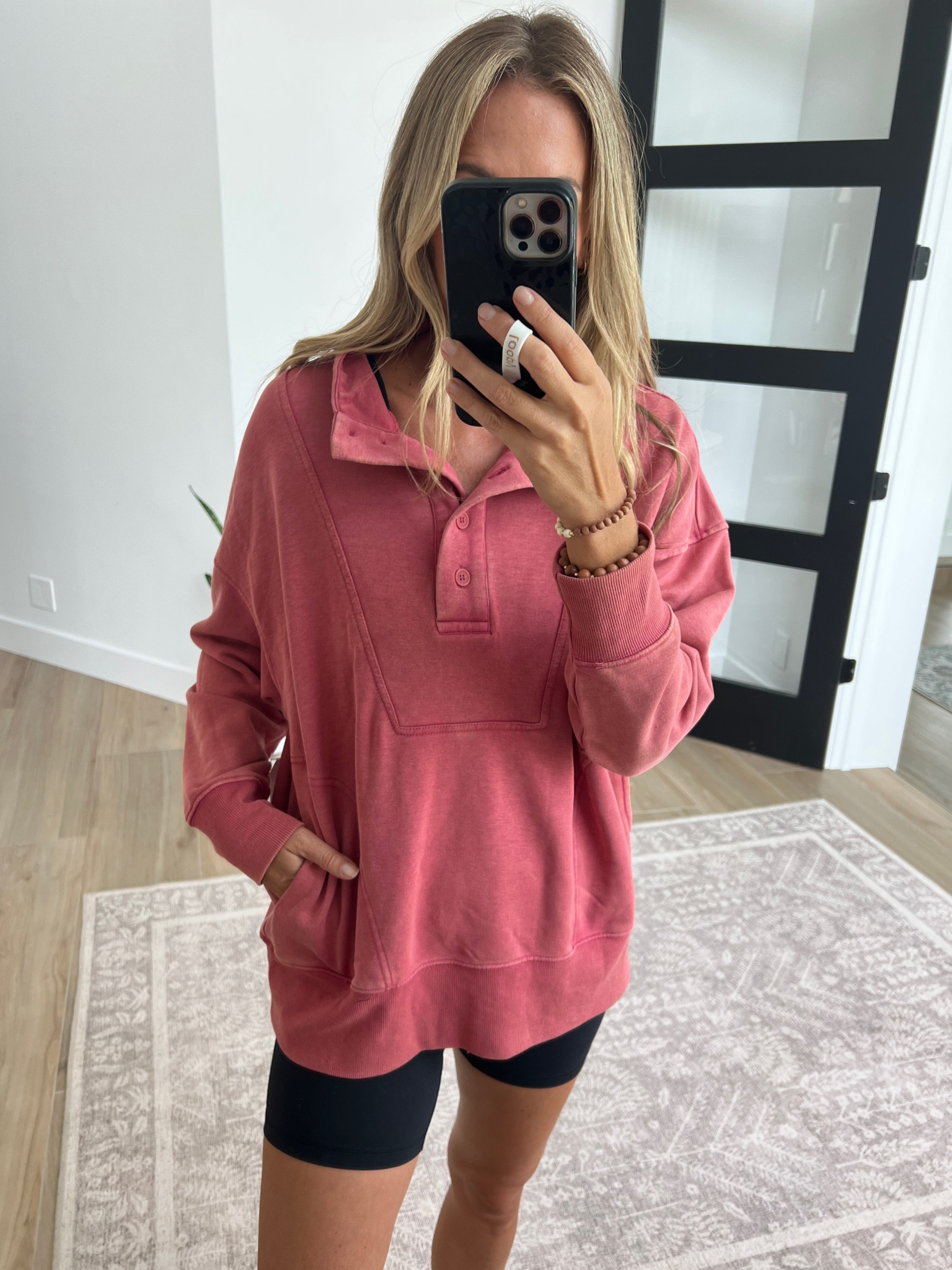 Wearing a large in this Walmart pullover 

#LTKSeasonal #LTKSale #LTKFind