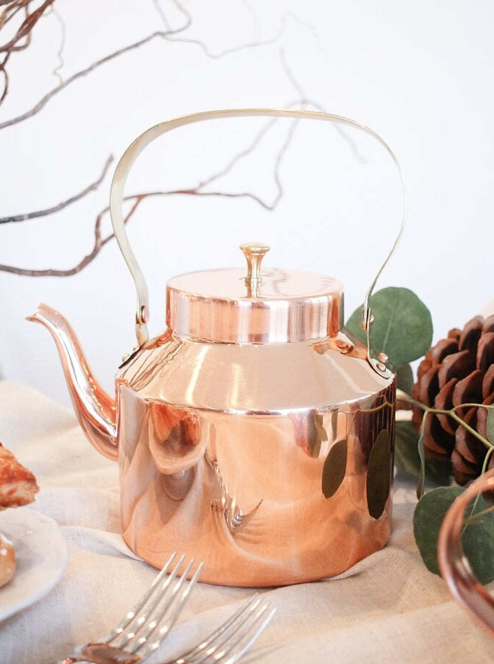 English Copper Tea Kettle | House of Jade Home