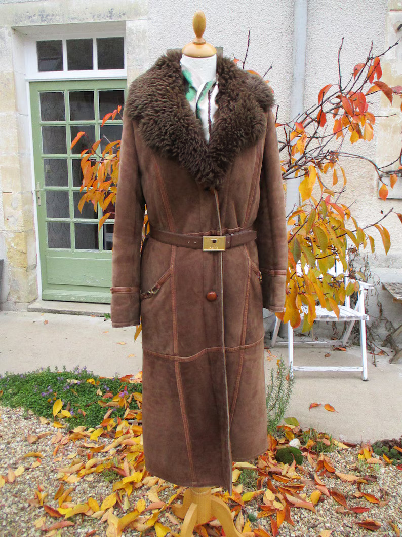 Stunning 1970s Vintage Shearling Coat Toscana Lamb Sheepskin | Etsy Canada | Etsy (CAD)