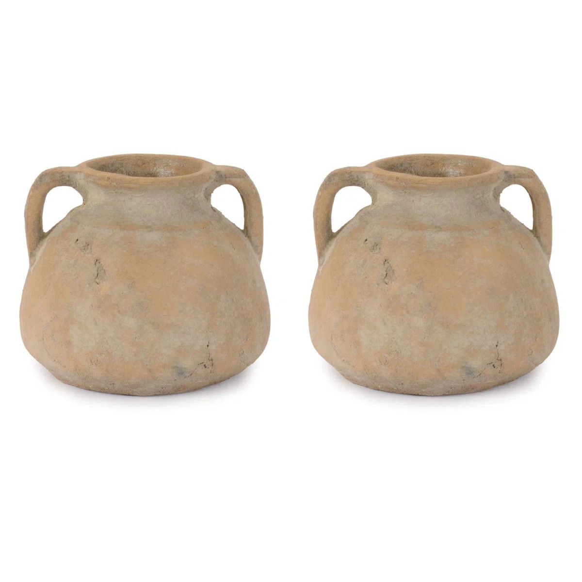 Rustic Terra Cotta Pot (Set of 2) | Wayfair North America