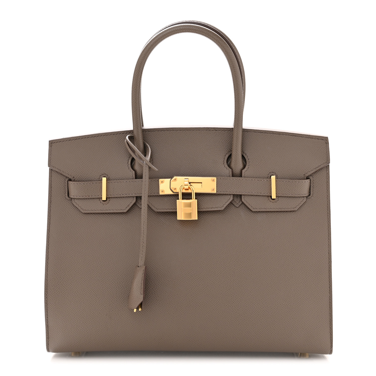Epsom Birkin Sellier 30 Etain | FASHIONPHILE (US)