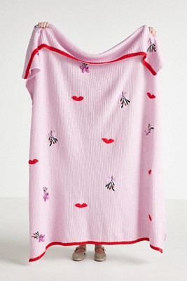 Diane Knitted Icon Throw Blanket | Anthropologie (US)