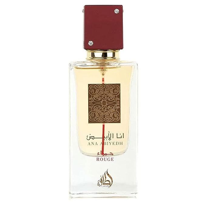 Lattafa Perfumes Ana Abiyedh Rouge for Unisex Eau de Parfum Spray, 2.0 Ounce / 60 ml | Amazon (US)