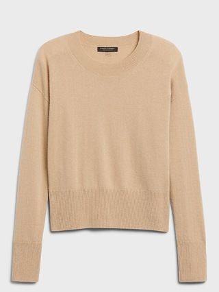 Cashmere Crew-Neck Sweater | Banana Republic (US)