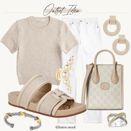 Neutral spring outfit idea 

#LTKSeasonal #LTKfindsunder100 #LTKshoecrush