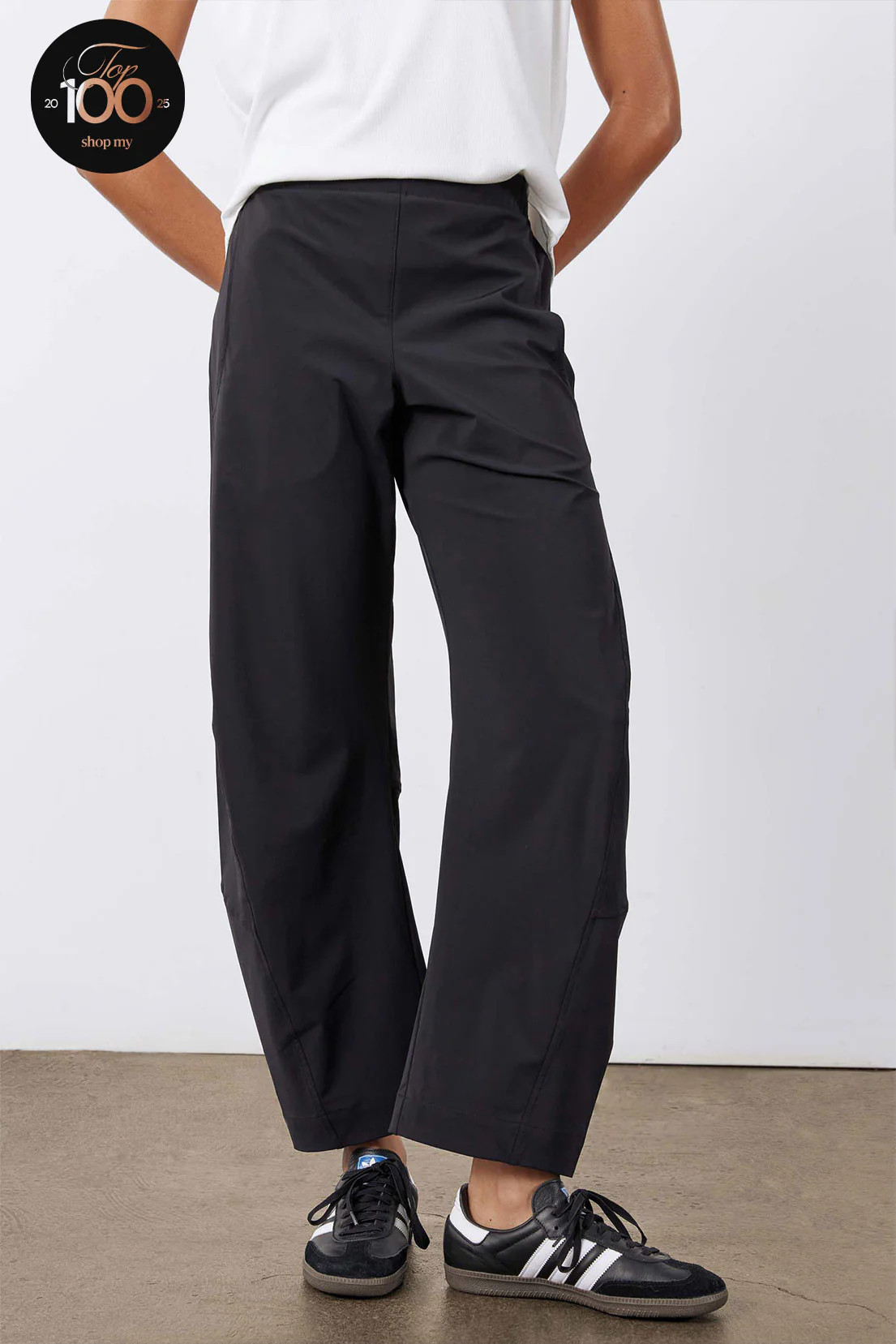 On The Loose Petite Pants | Black Petite Work Pants - Ruti | Ruti