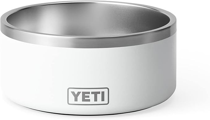 Pet Supplies : YETI Boomer 8, Stainless Steel, Non-Slip Dog Bowl, Holds 64 Ounces, White : Amazon... | Amazon (US)