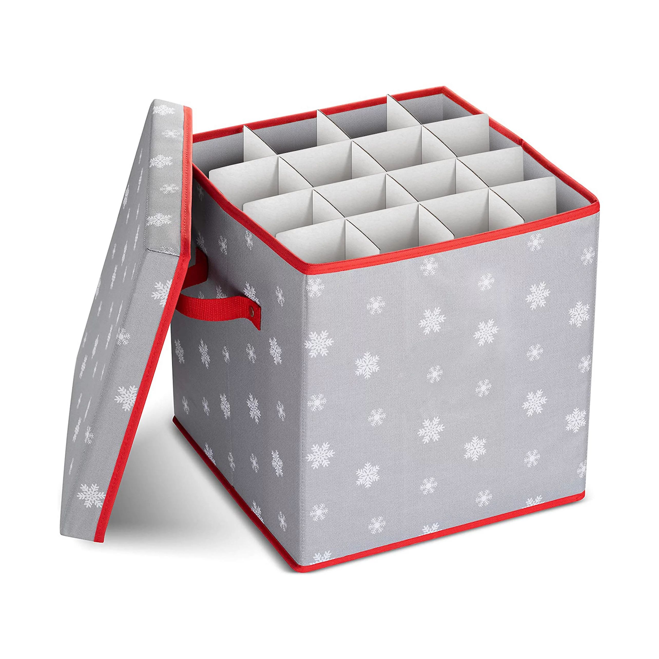 OSTO Squared Christmas Decorative 64-Ornament Storage Box with Lid | Kohl's
