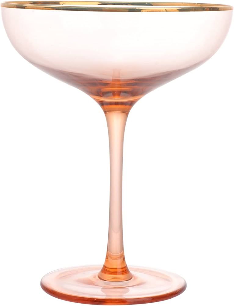 BESTOYARD 11 Oz Glass Margarita Glasses Hard Clear Glass Cocktail Cups Crystal Highball Glasses C... | Amazon (US)