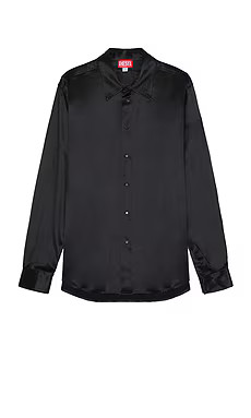 Diesel Ricco Shirt in Deep Black from Revolve.com | Revolve Clothing (Global)