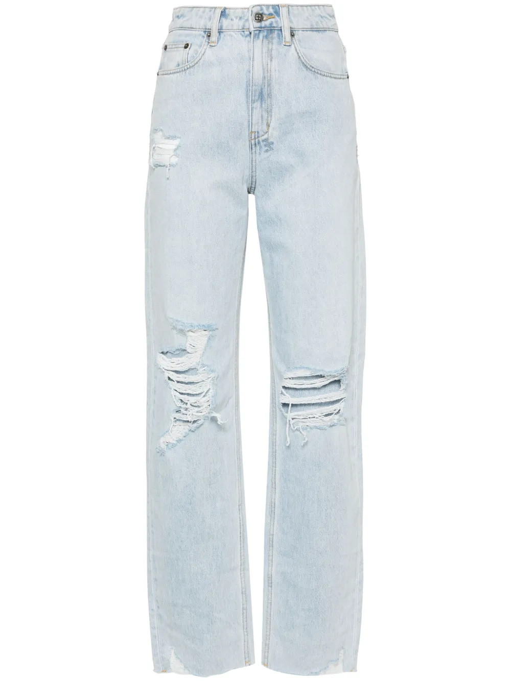 Playback Drift Trashed high-rise jeans | Farfetch Global