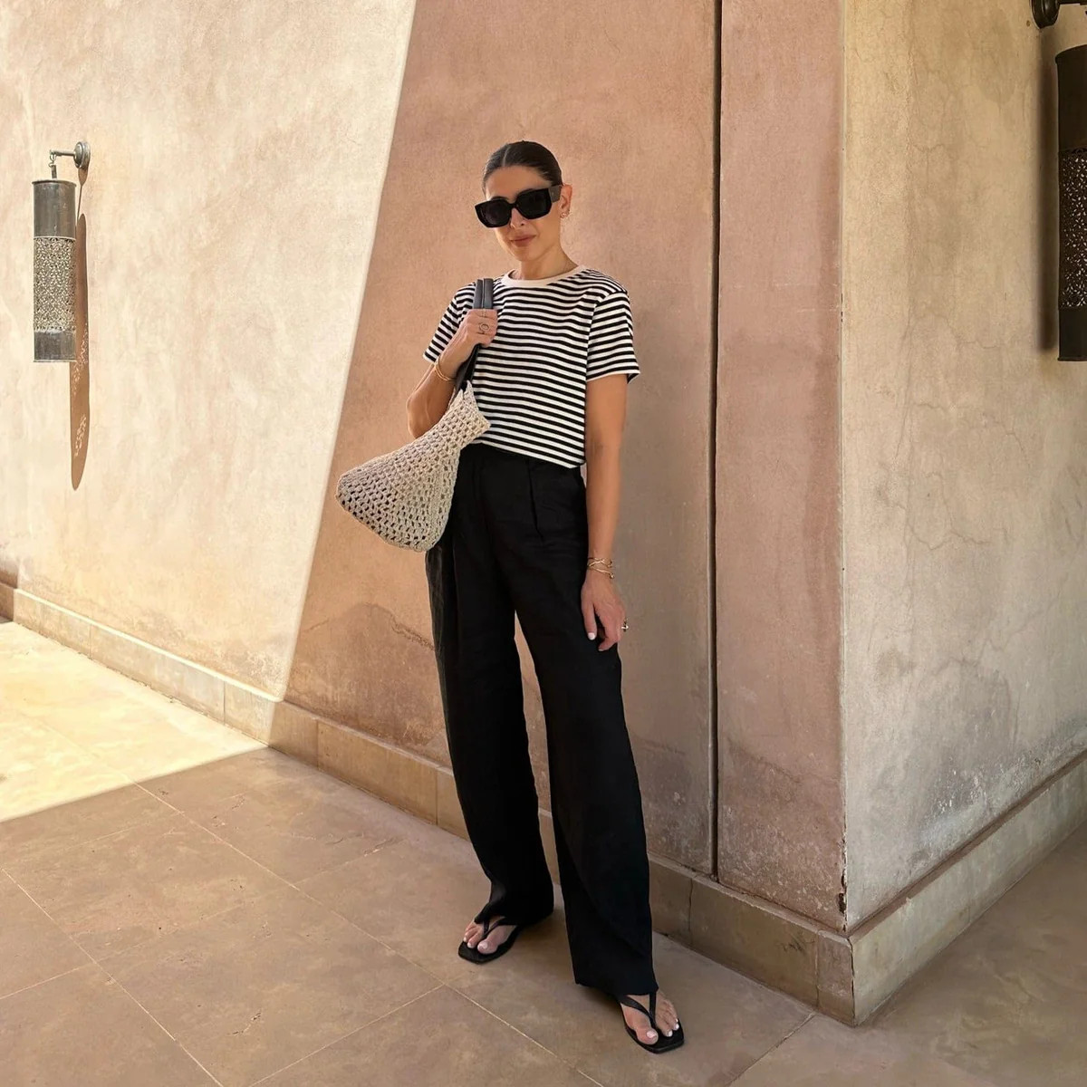 THE ULTIMATE STRIPE T-SHIRT - BLACK / WHITE | WAT The Brand