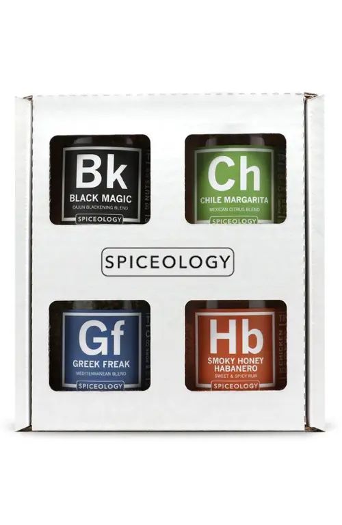 SPICEOLOGY Set of 4 OG Spice Blends in White at Nordstrom | Nordstrom