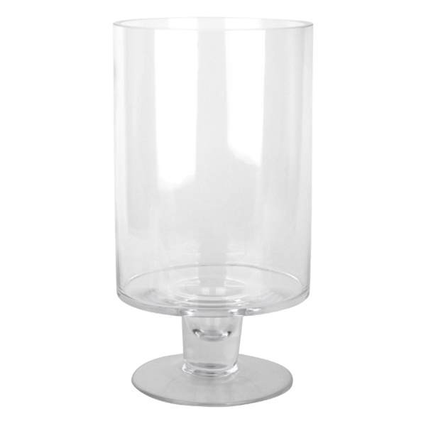 Glass Hurricane Candle Holder, 9" | At Home