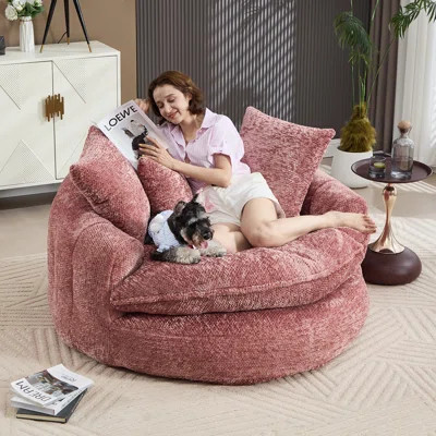 oversized round sofa chair | Wayfair North America