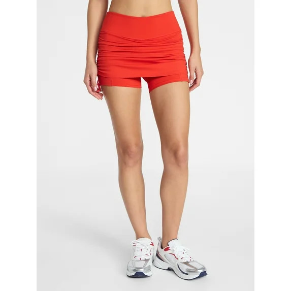 Avia Women's Side Ruched Skort, Sizes XS-XXXL | Walmart (US)