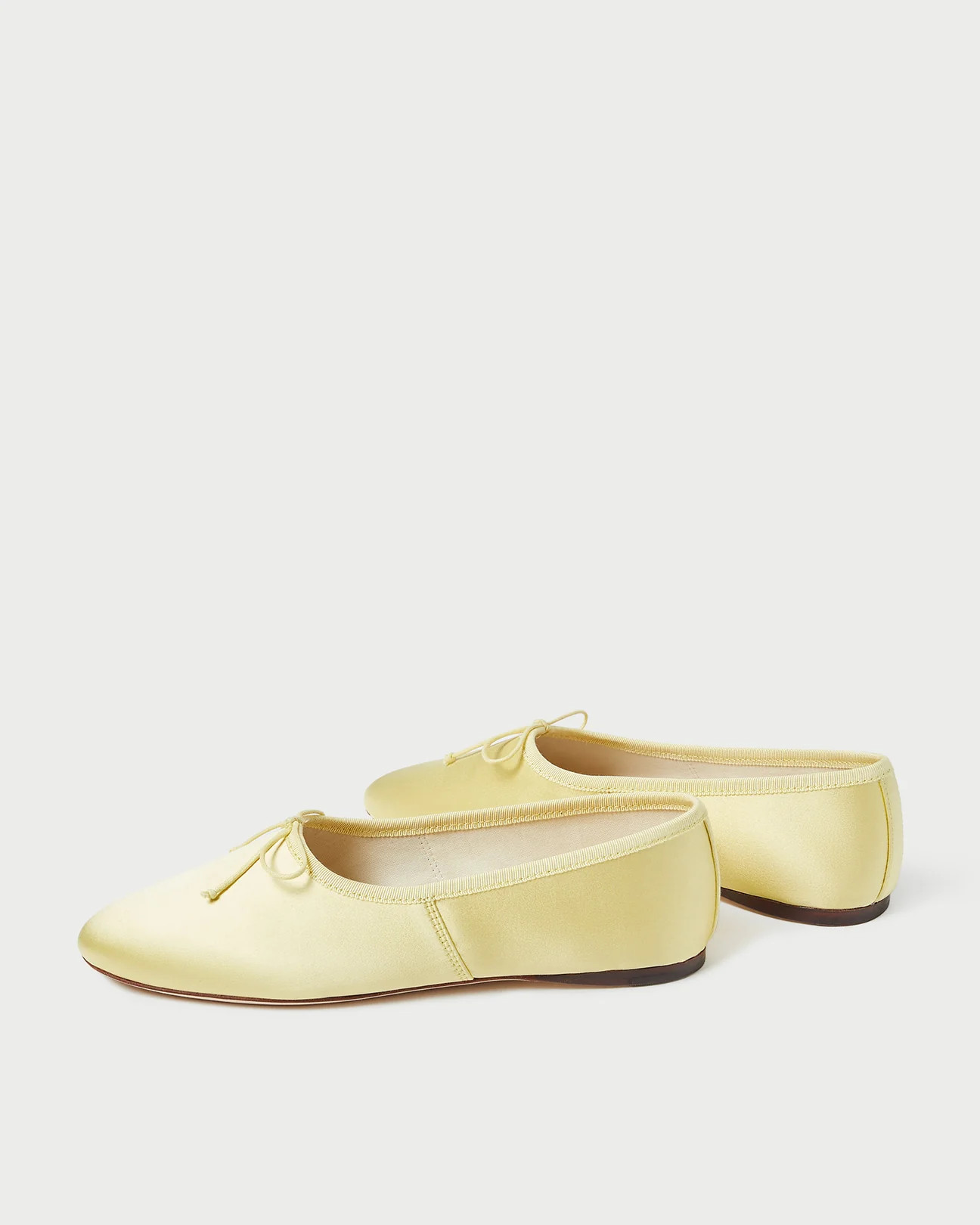 Landon Butter Satin Ballet Flat | Loeffler Randall